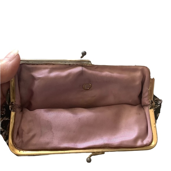 Vintage Tapestry Snap Clutch - Picture 6 of 7